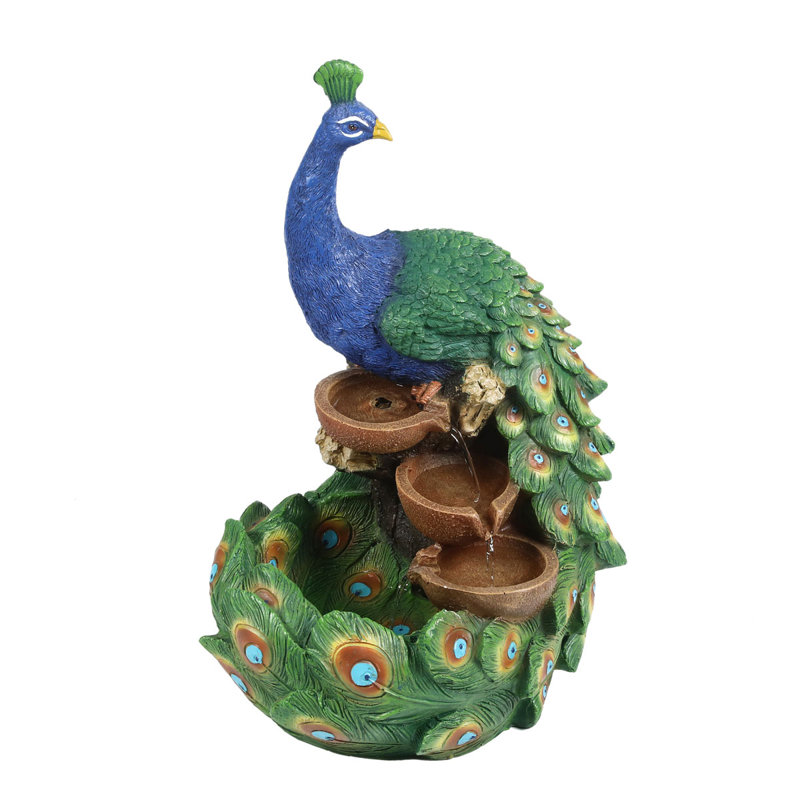 Chinle Outdoor Weather Resistant Sculptural Fountain