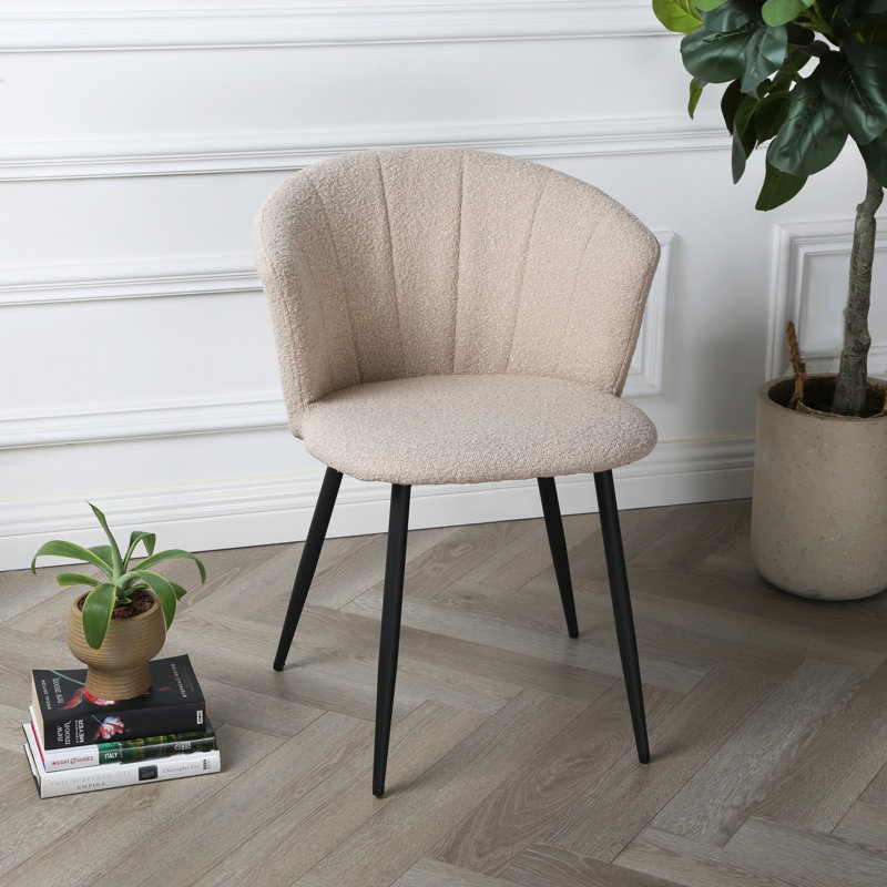 Baragrey Bouclé Dining Chair