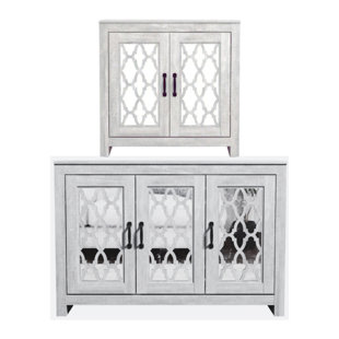 Chessani 2-Door & 3-Door Shoe Storage Cabinet (Holds 28 Pairs)