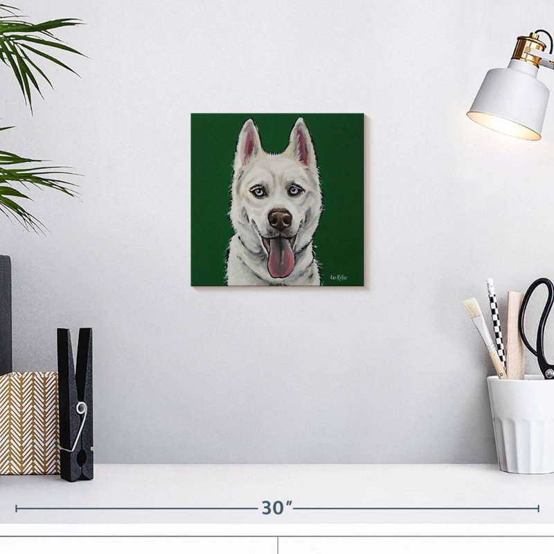 Crowle Husky Echo, 10" H x 10" W