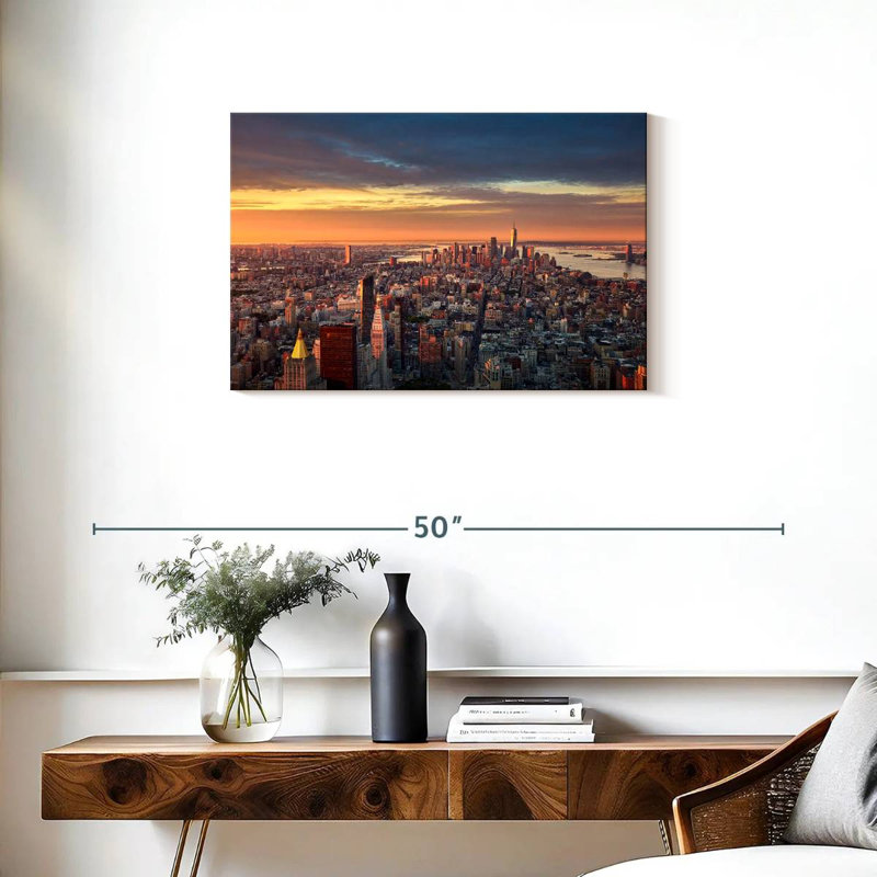 Sireci Manhattan NYC, 20" H x 30" W