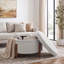 Repose-pieds rond avec rangement 31,7 po-129388830