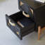 Sina Solid Wood Bedside Table-124343289