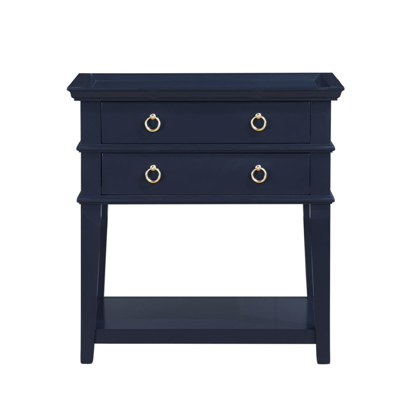 Table de chevet, Bleu très foncé