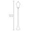 Carswell Transparent Lamp Post (Full)
