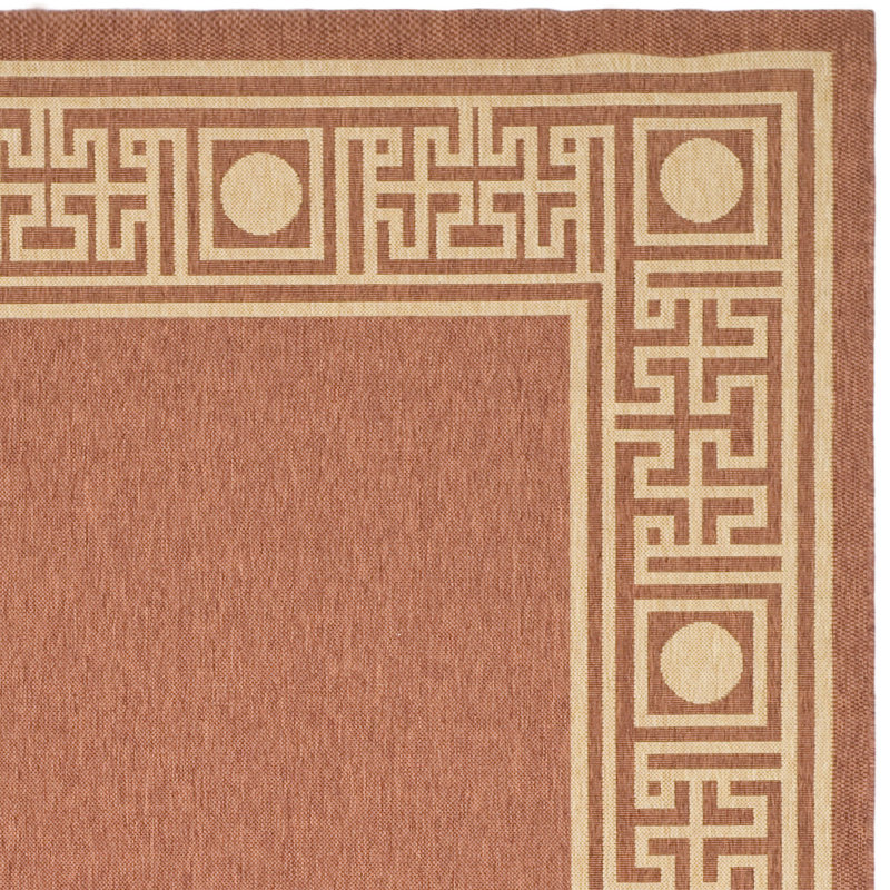 Tapis d'intérieur / extérieur de couleur unie Herefordshire Performance, Rectangle 4 pi x 5 pi 7 po