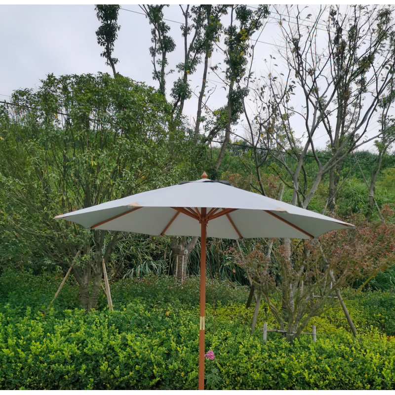 Laketta 145cm Market Parasol, Grey