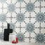 Plumeria 9" x 9" Porcelain Field Tile (10.65 sq. ft./ Case)