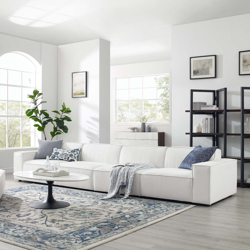 Restore 4-Piece Sectional Sofa, White
