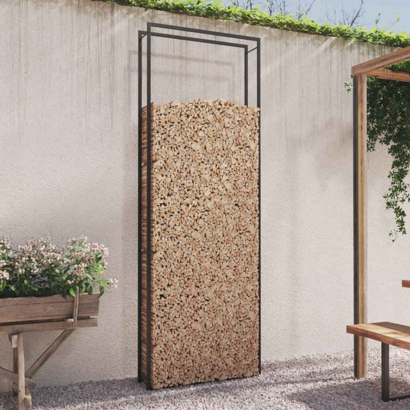 Moyd 110cm W Metal Log Rack
