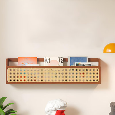 Senyu Woven Wall Shelf - Router Organizer & Display Rack