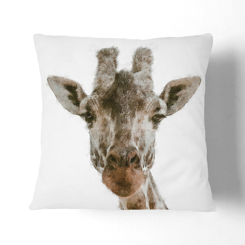 Square Throw Cushion, 40cm H x 40cm W x 15cm D