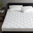 Overfilled Deep Pocket Mattress Pad White-659132921