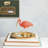 Elegant Ibis Reflection Figurine, Multicolor