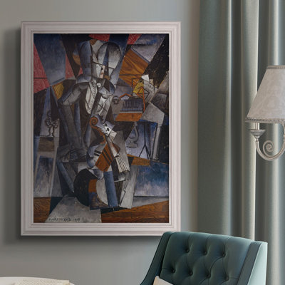 " The Musician " Painting Print