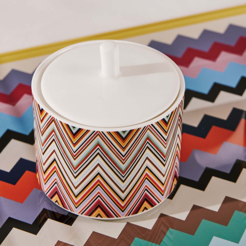 Pot à sucre Missoni Zig Zag Jarris 148/156 - 8,6 X H 9 cm