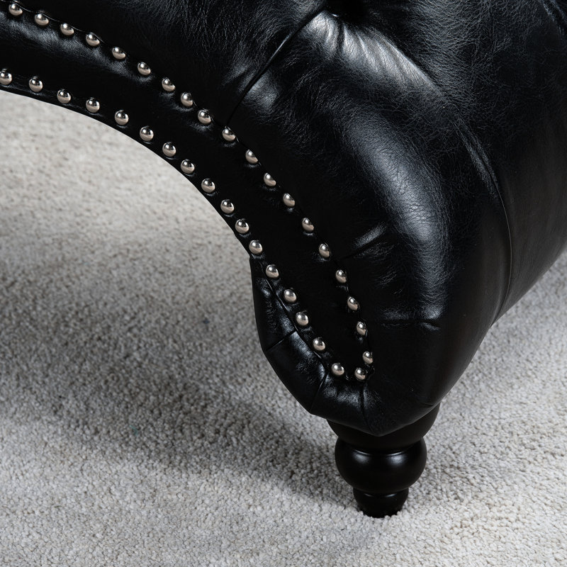 Chaise longue Construction Construction, Noir