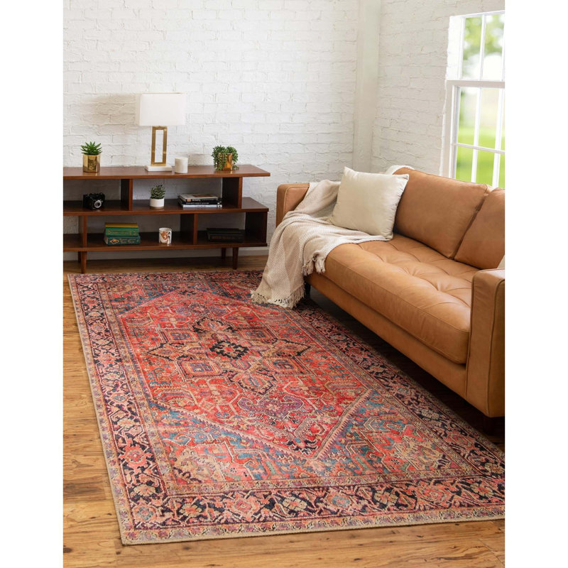 Prague Chenille Oriental Indoor Rug, Rectangle 3'6" x 5'6"