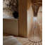 Lampe sur pied à colonne naturelle Tipi 46 po