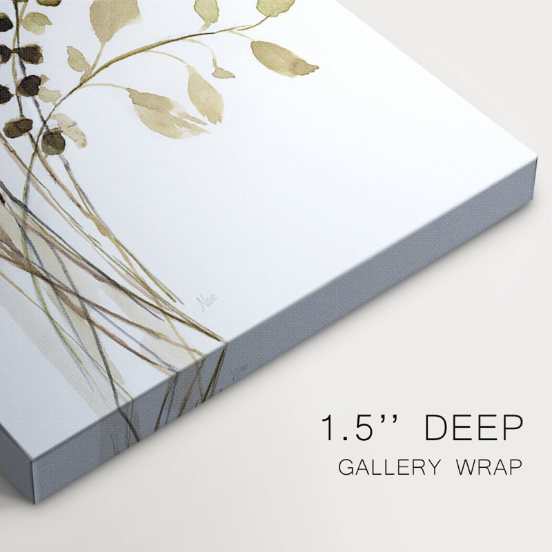 Petite Nature I - Cavas enveloppés de galerie, H 48 po x l 32 po