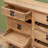 Solid wood multi-functional drawer sideboard