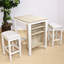 Ensemble de salle à manger rétro et moderne 3 pièces avec rangement intégré. Construction en bois massif, finition rustique, assises rembourrées, chêne blanc américain. Économiser de la place. Largeur : 66,4 cm (26,15 po). Poids : 37,4 kg (82,49 lb).-1829796593