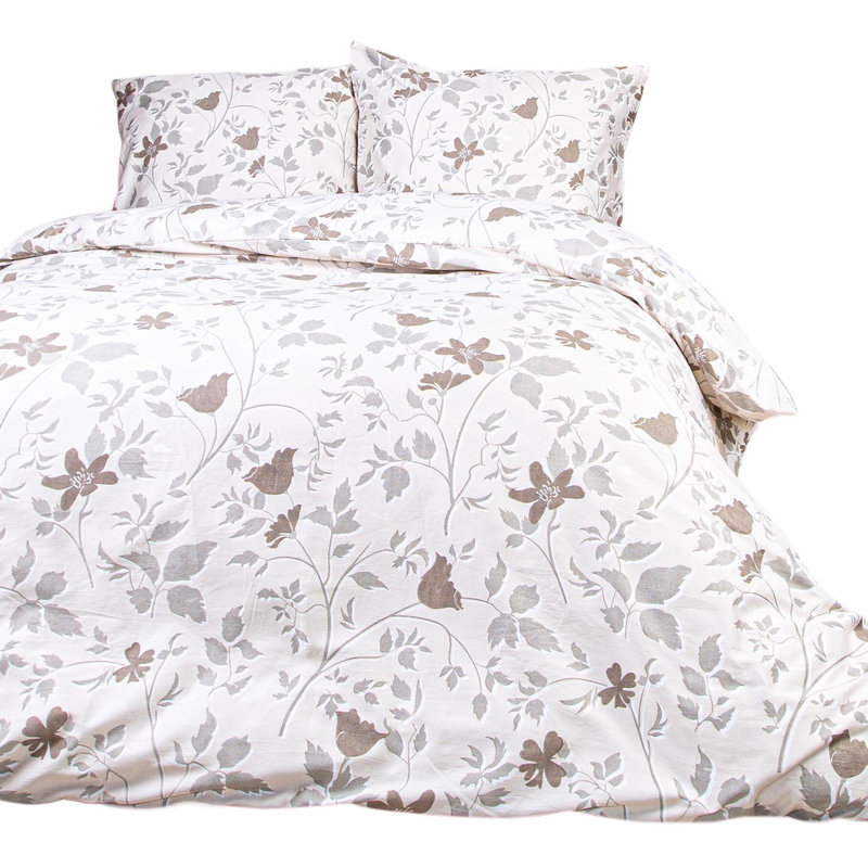 Cotton Duvet Cover Set with Pillow Shams