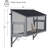 Tucker Murphy Pet™ Bug Proof Cat Catio, Window Box Enclosure for Indoor Cats