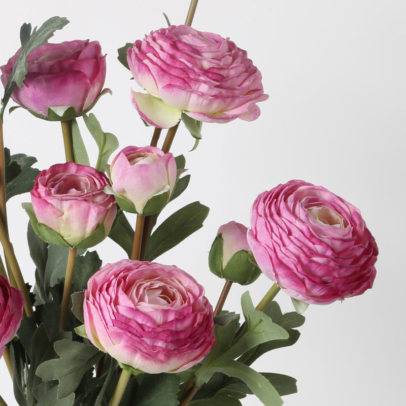 Arrangement floral de longues branches artificielles, Mauve