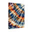 Motif abstrait Tie Dye abstrait aux teintes bleu orange et mauve-93163288