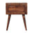 Caramel Edessa Bone Inlay Bedside