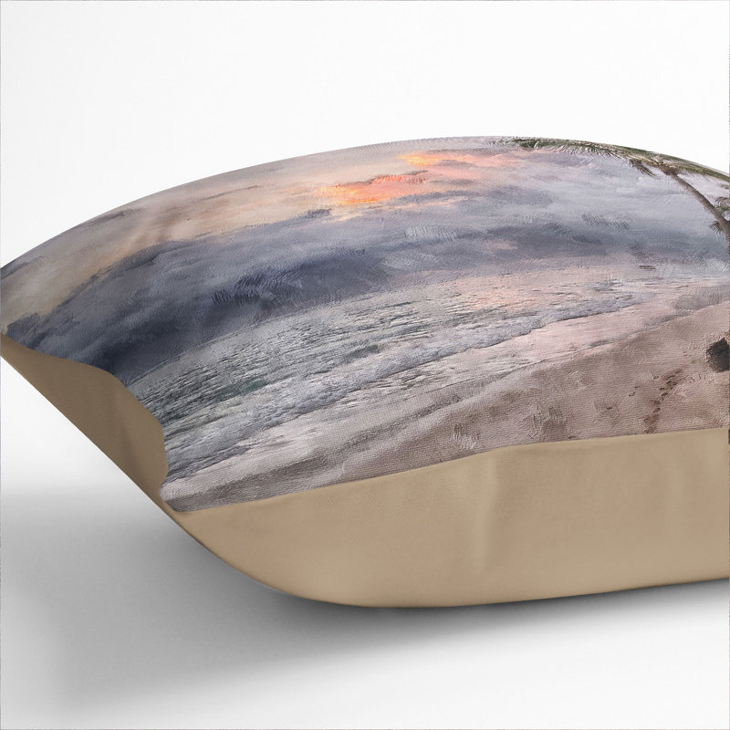 Dominican Republic Beach Scatter Cushion, Stone, 40cm H x 40cm W x 15cm D