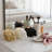 Decorative Scented Candles for Coffee Table - Stylish Candles for Bookshelf, Bedroom, or Living Room Decor - Set of 3, Gold & White-1699063591