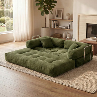 Canapé-lit Cloud Boneless Couch, canapé-lit convertible 5-en-1
