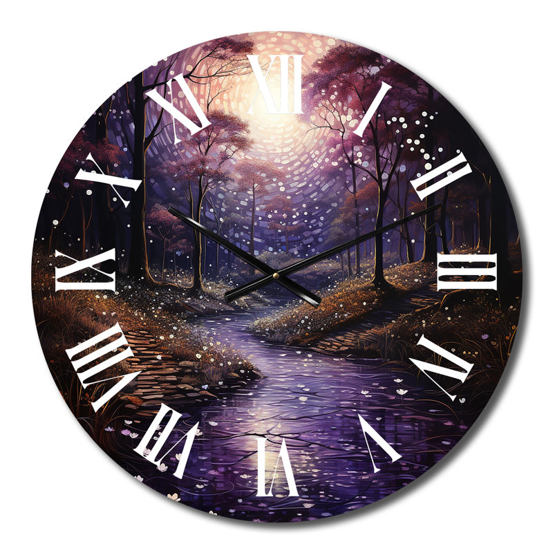 Horloge murale Bethanne, H 23 po x l 23 po