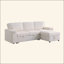 Canapé-lit modulaire avec espace de rangement Upholstery