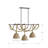 Cordón 63.25" 3-Light Linear Chandelier