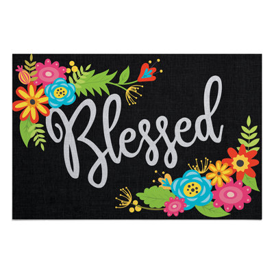 Destainy Non-Slip Thanksgiving Indoor / Outdoor Doormat