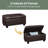 Alease 35.5" Tufted Rectangle Storage Ottoman -84973424