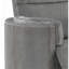 Fauteuil inclinable oscillant en chenille gris anthracite Sagen-2055720217