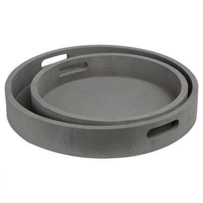 2 Piece Serving Tray Set