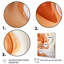 «Orange» et «Paint Waves» - Art mural abstrait à l'encre liquide-1551669623-1551669622