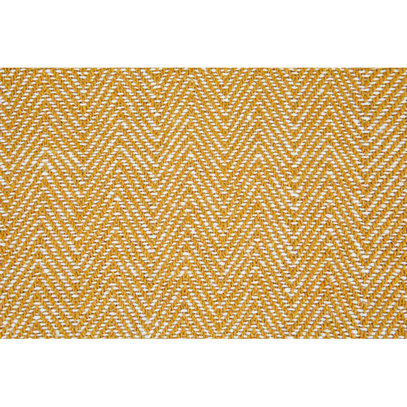 Meurer Throw Blanket, Ochre, 152cm x 127cm
