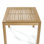 Westminster Teak Outdoor Square Teak Dining Table