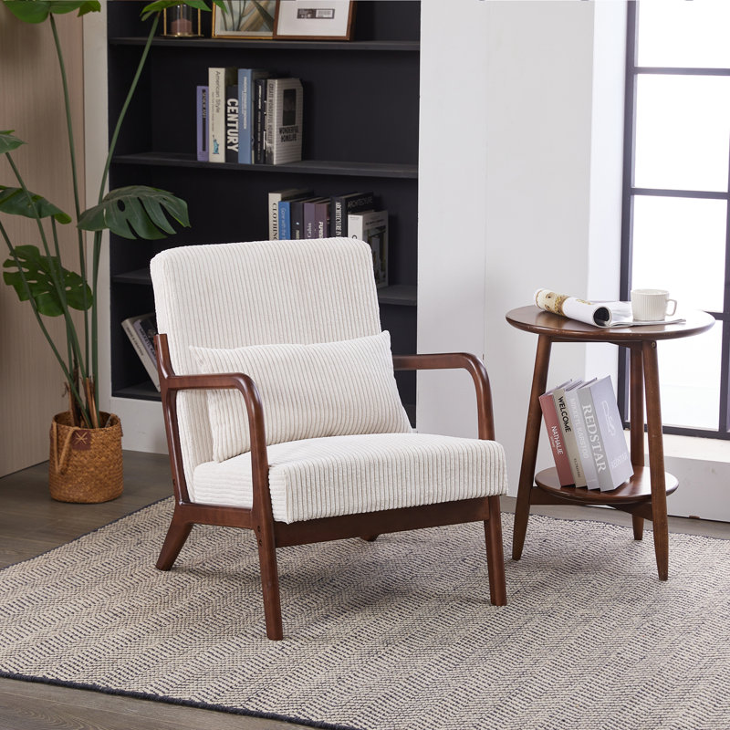 Chaise d'appoint Winnie, Noyer