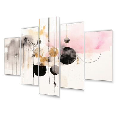 Ensemble de salon lustre moderne en métal Sumi Zen III
