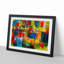 Abstract Art Painting Vol.258 by S.Johnson - Framed Print-55623217-55623219