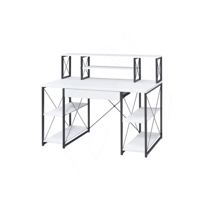 Amiel All Purpose White Finish Writing Desk