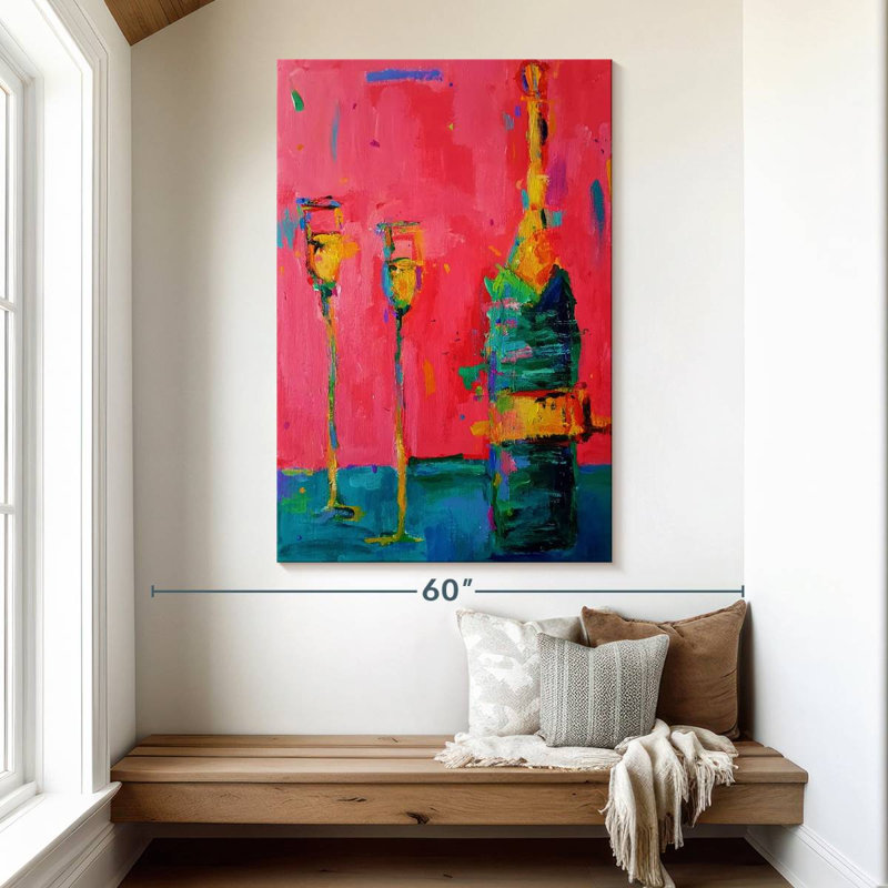 Yarlin Prosecco, 51" H x 34" W
