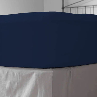 Aurelian 100% Cotton Percale Fitted Sheet